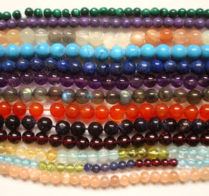 Gemstone - Round Beads