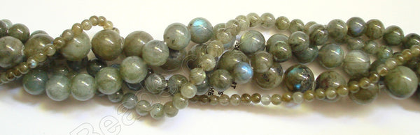Labradorite AA  -  Smooth Round  15"