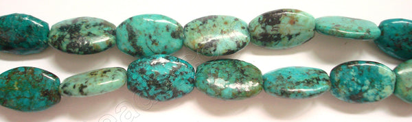 Africa Turquoise - Puff Oval, Puff Drum 16"