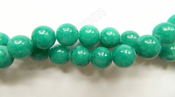 Russian Amazonite Jade  -  Smooth Round 16"