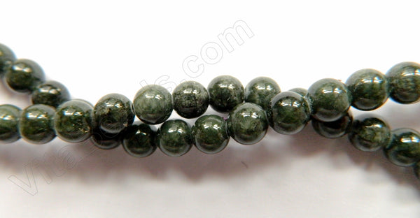 Dark Moss Jade  -  Smooth Round  16"