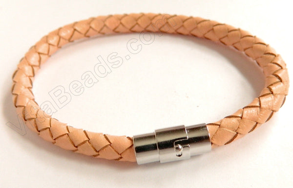 Bracelet - Pandora Woven Leather Cord - Magnetic Clasps