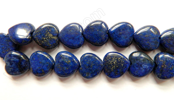 Lapis Lazuli AA -  Puff Hearts  16"