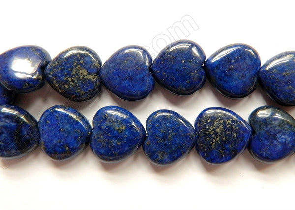 Lapis Lazuli AA -  Puff Hearts  16"