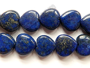 Lapis Lazuli AA -  Puff Hearts  16"