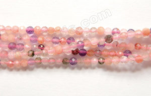 Super 7 Stone Natural A  -   Small Faceted Round  15"