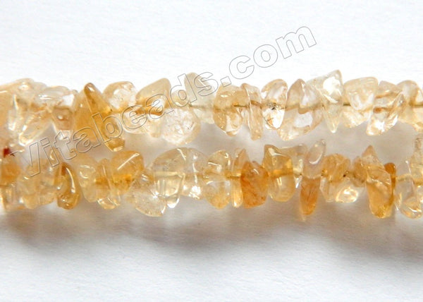 Natural Citrine HK  -  Chip Nuggets  28"