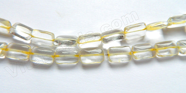 Natural Light Citrine  -  Puff Rectangle  13"