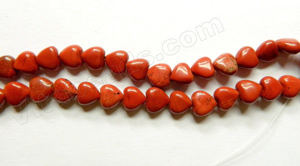 Red Jasper A  -  Puff Heart  15"