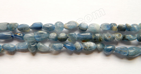 Natural Blue Kyanite   -  Small Smooth Tumble  16"