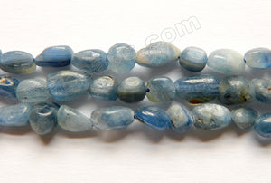 Natural Blue Kyanite   -  Small Smooth Tumble  16"