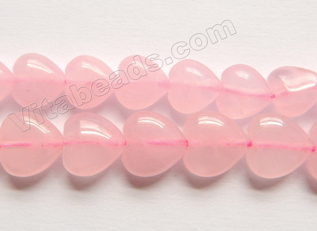 Rose Quartz   -  Puff Heart  16"