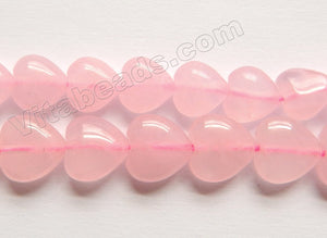 Rose Quartz   -  Puff Heart  16"