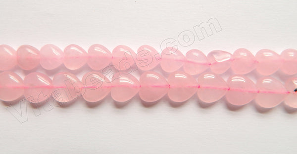 Rose Quartz   -  Puff Heart  16"