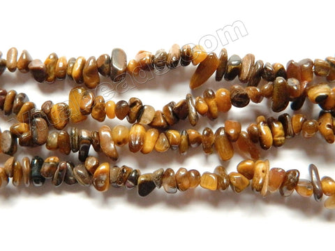 Tiger Eye A  -  Small Chip Nuggets 32"
