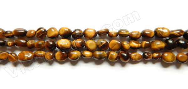 Tiger Eye A  -  Small Smooth Free Form Tumble 15"