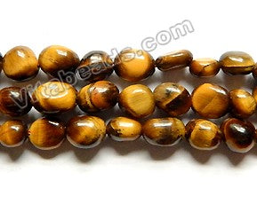 Tiger Eye A  -  Small Smooth Free Form Tumble 15"