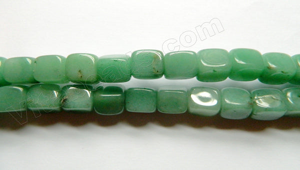 Dark Green Aventurine  -  Cube Nuggets  16"