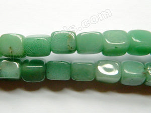 Dark Green Aventurine  -  Cube Nuggets  16"