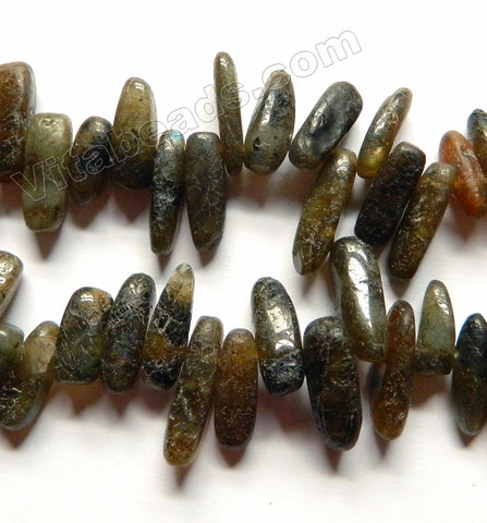 Dark Labradorite AB  -  Smooth Sticks 15"