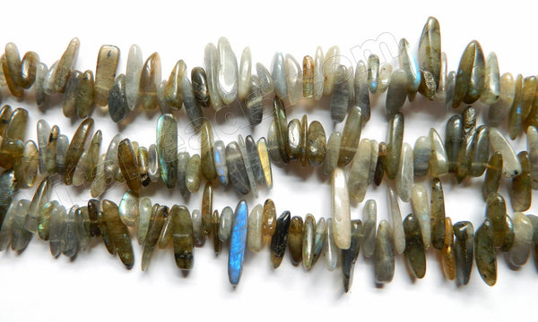 Labradorite AA  -  Smooth Sticks 16"