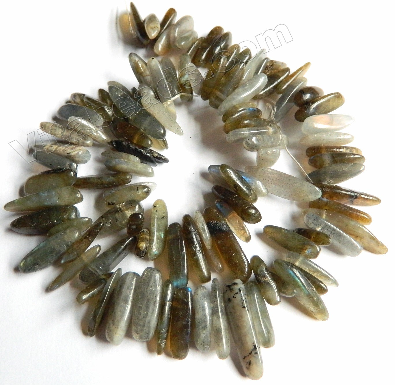 Labradorite AA  -  Smooth Sticks 16"