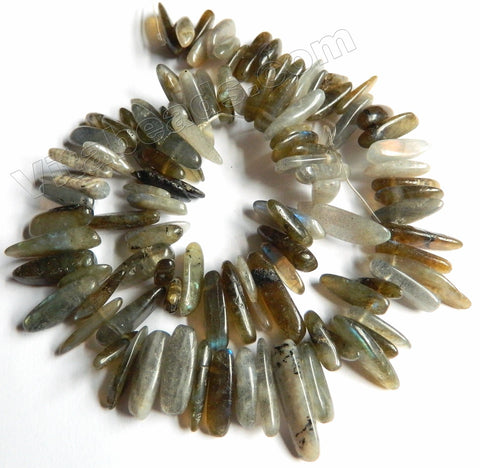 Labradorite AA  -  Smooth Sticks 16"