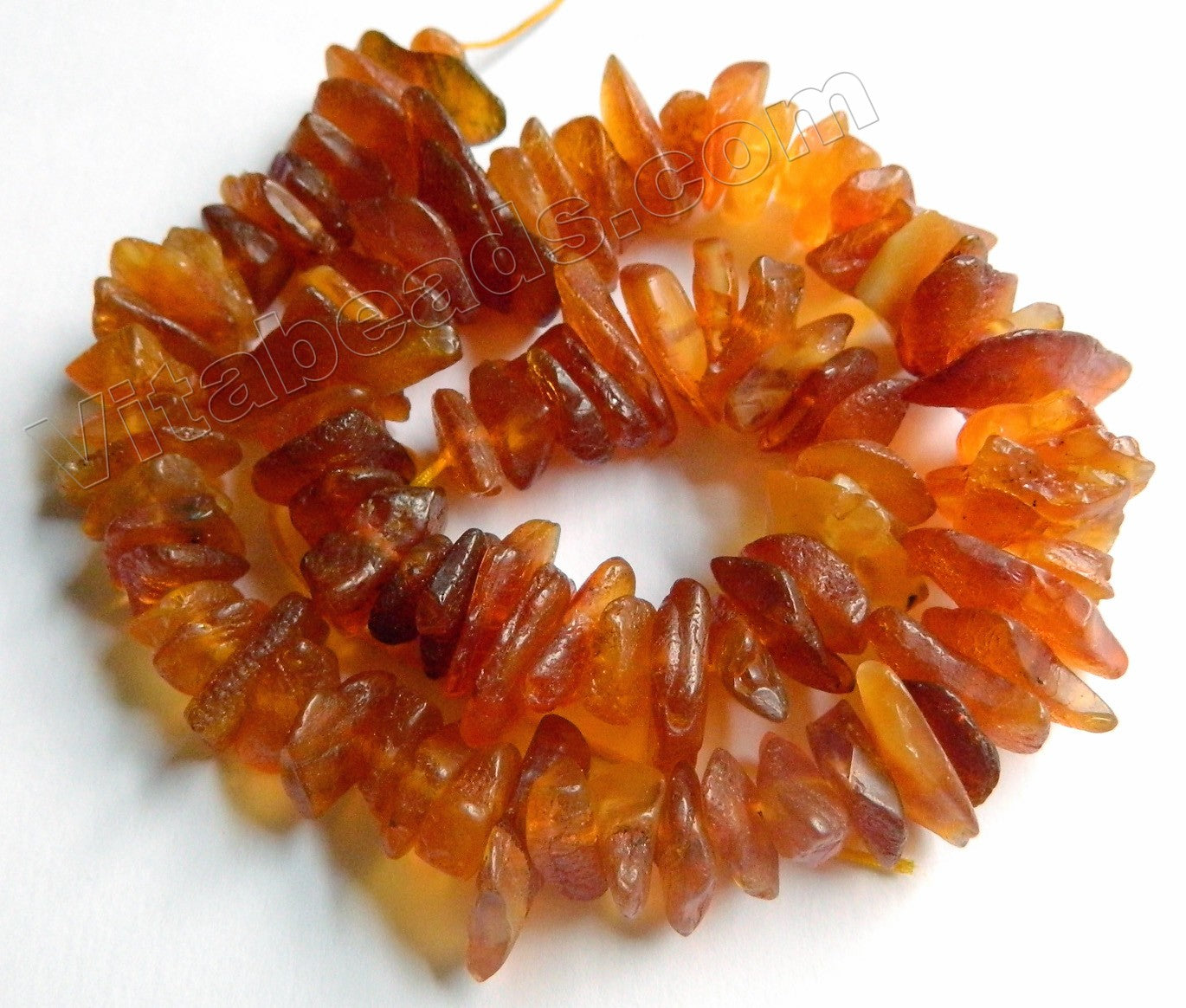 Natural Amber AAA  -  Center Drilled Chip Saucer  15"