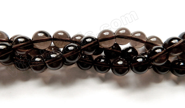 Smoky Quartz (Dark) - Smooth Round 15"