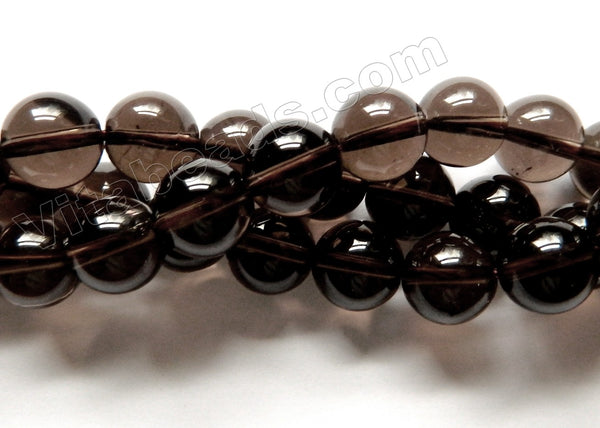 Smoky Quartz (Dark) - Smooth Round 15"