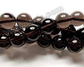 Smoky Quartz (Dark) - Smooth Round 15"