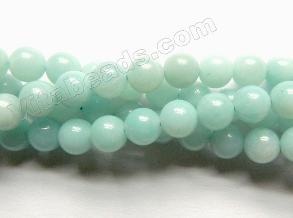 Amazonite A - Smooth Round  16"