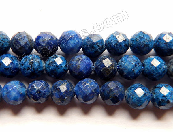 Lapis Lazuli A -  84 Sharp Cut Faceted Round  14.5"