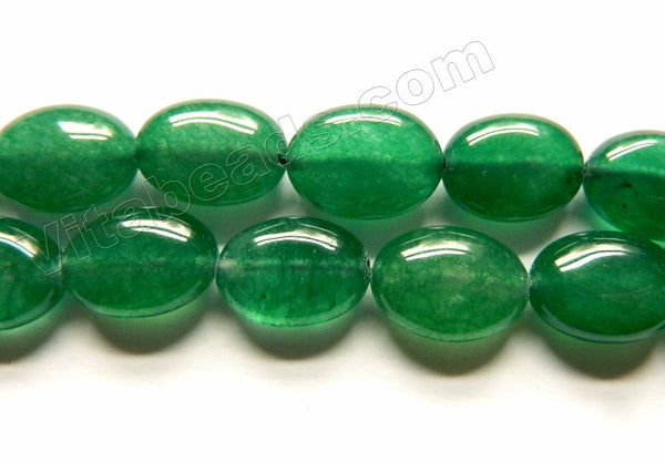 Emerald Green Jade  -  Puff Oval  15"