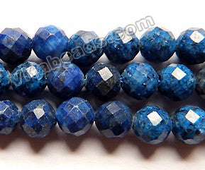 Lapis Lazuli A -  84 Sharp Cut Faceted Round  14.5"