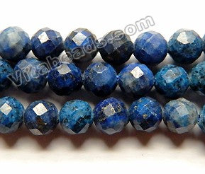 Lapis Lazuli A -  84 Sharp Cut Faceted Round  14.5"