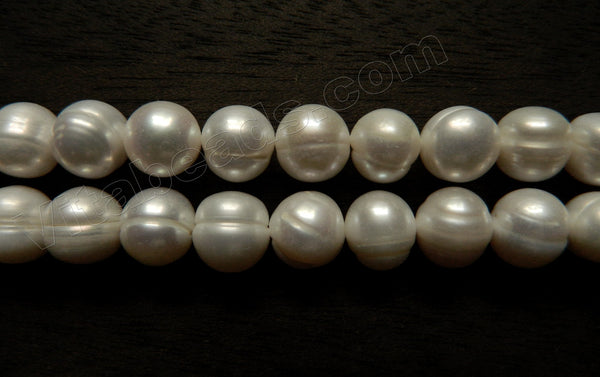 Fresh Water Pearl A -  White Potato 14"