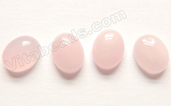 Rose Quartz - Puff Oval Cab