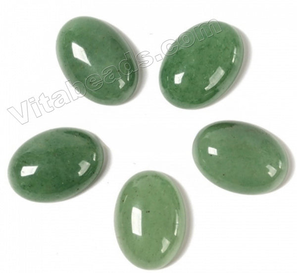 Green Aventurine - Puff Oval Cab