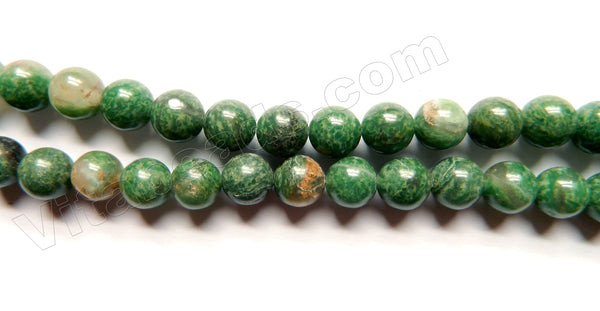 Africa Jade Natural B  -  Smooth Round  15"