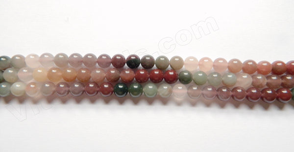 YanYuan Ombre Agate  -  Smooth Round 16"