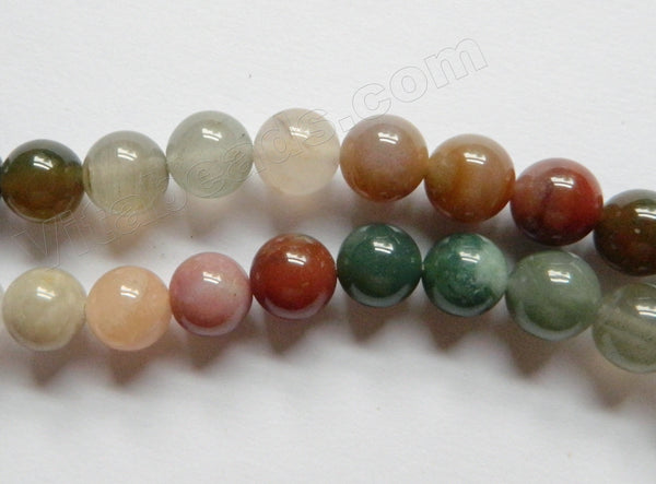 B YanYuan Ombre Agate  -  Smooth Round 16"