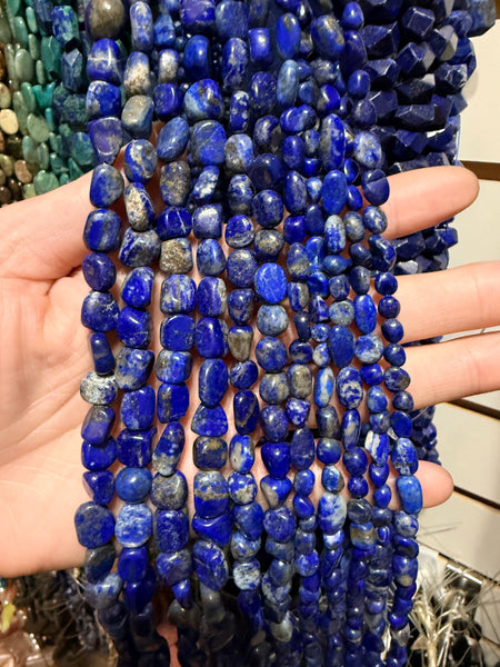Lapis Lazuli AA -  Small Tumble Nuggets  15"