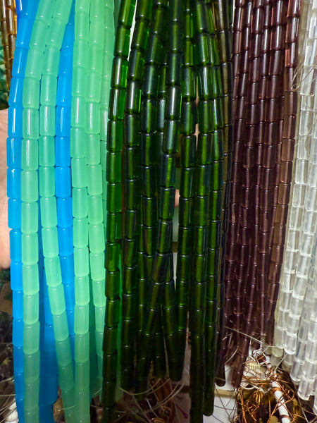 Round Tube - 029 Red Fluorite  16"