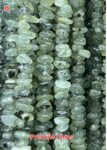 Prehnite #6 - Irregular Slices 15"