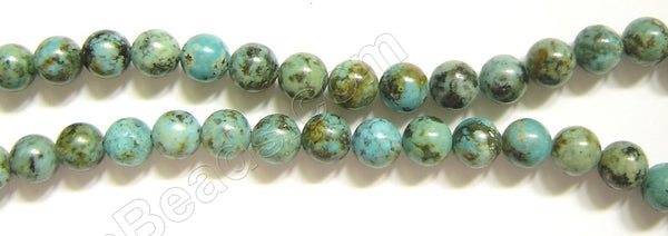 Africa Turquoise Light  -  Smooth Round 16"
