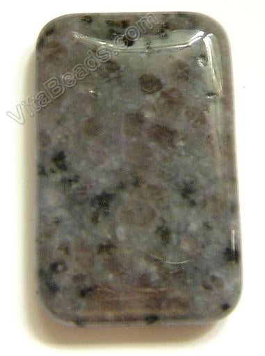 Pendant - Smooth Rectangle - Kiwi Stone Grey