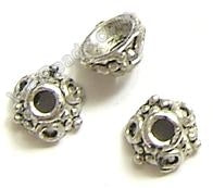 Metal Beads PJ - 1763 Flower Cab