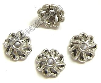 Metal Beads PJ - 1764 Flower Cab