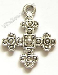 Metal Beads PJ - 1829 Cross Pendant